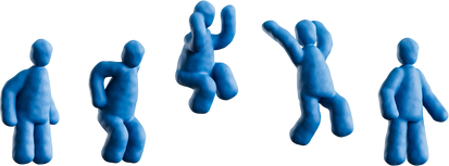 3D Claymation Jump Sequence 